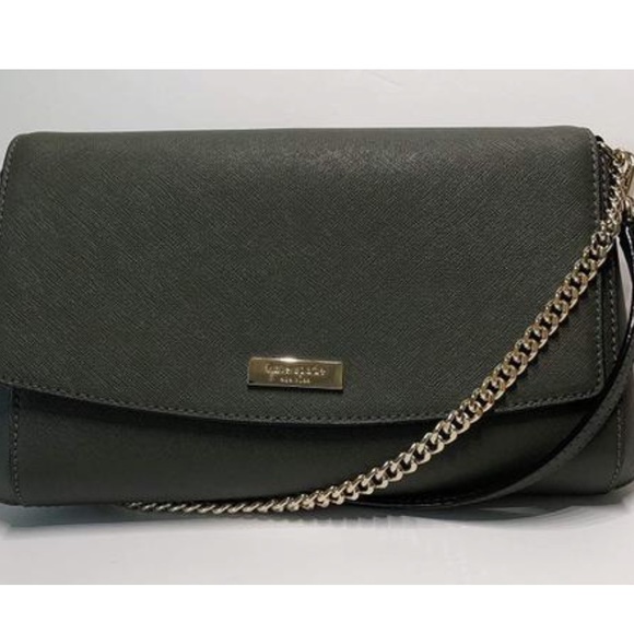 SOLD!!!! Kate spade olive green crossbody - Picture 4 of 4